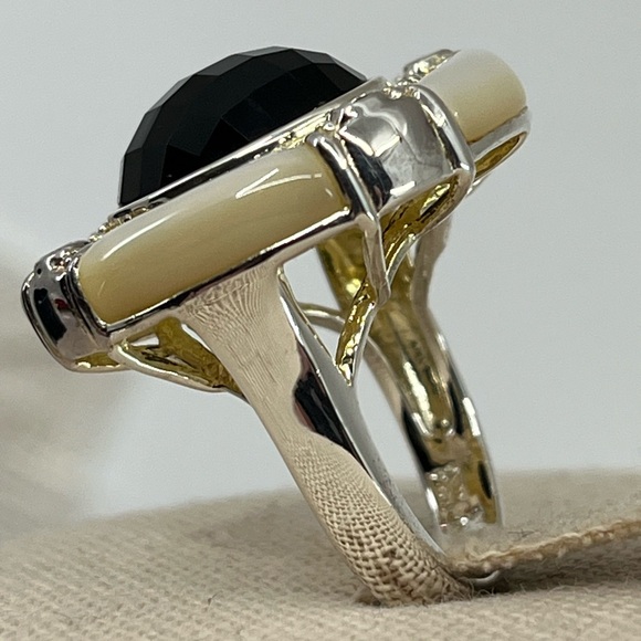 Striking Vintage Sterling Silver 925 Hong Kong Ring - Picture 7 of 16